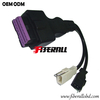 OBD-II Gourd Head إلى Audi 2x2 Diagnostic Cable