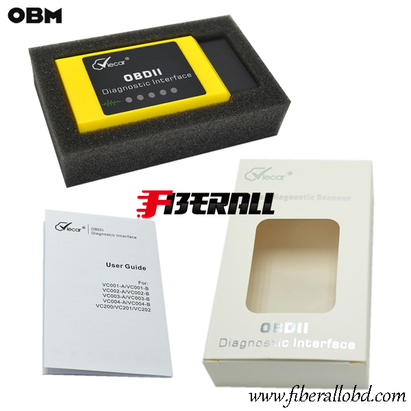 أداة مسح ضوئي لتشخيص السيارات OBD وبلوتوث وقارئ رمز