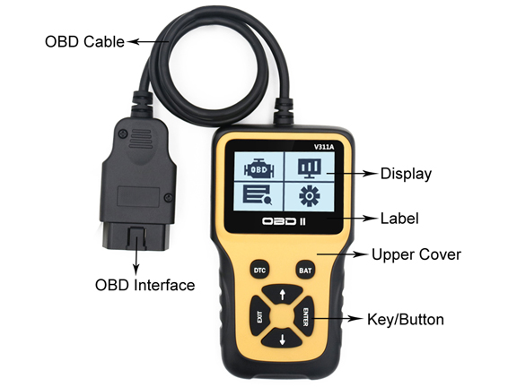 عرض ODM لأداة تشخيص OBD السيارات المحمولة