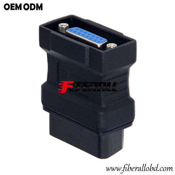 تم تجميع DB15 إلى محول التشخيص التلقائي OBD OBD2