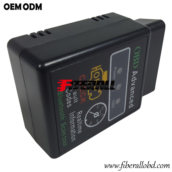 قارئ رمز بلوتوث 2.0 OBD ELM327 وماسح ضوئي تلقائي